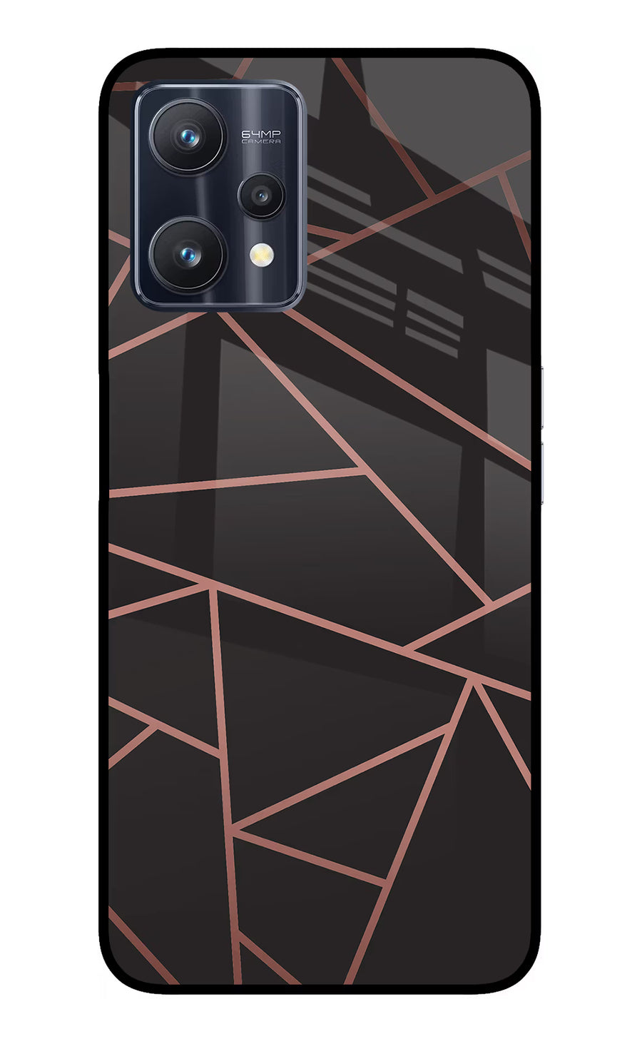 Geometric Pattern Realme 9 Pro 5G Back Cover, Glass case