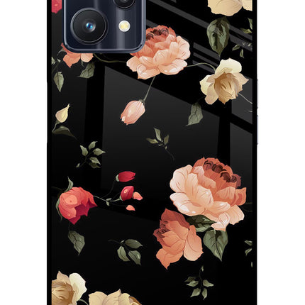 Flowers Realme 9 Pro 5G Glass Case