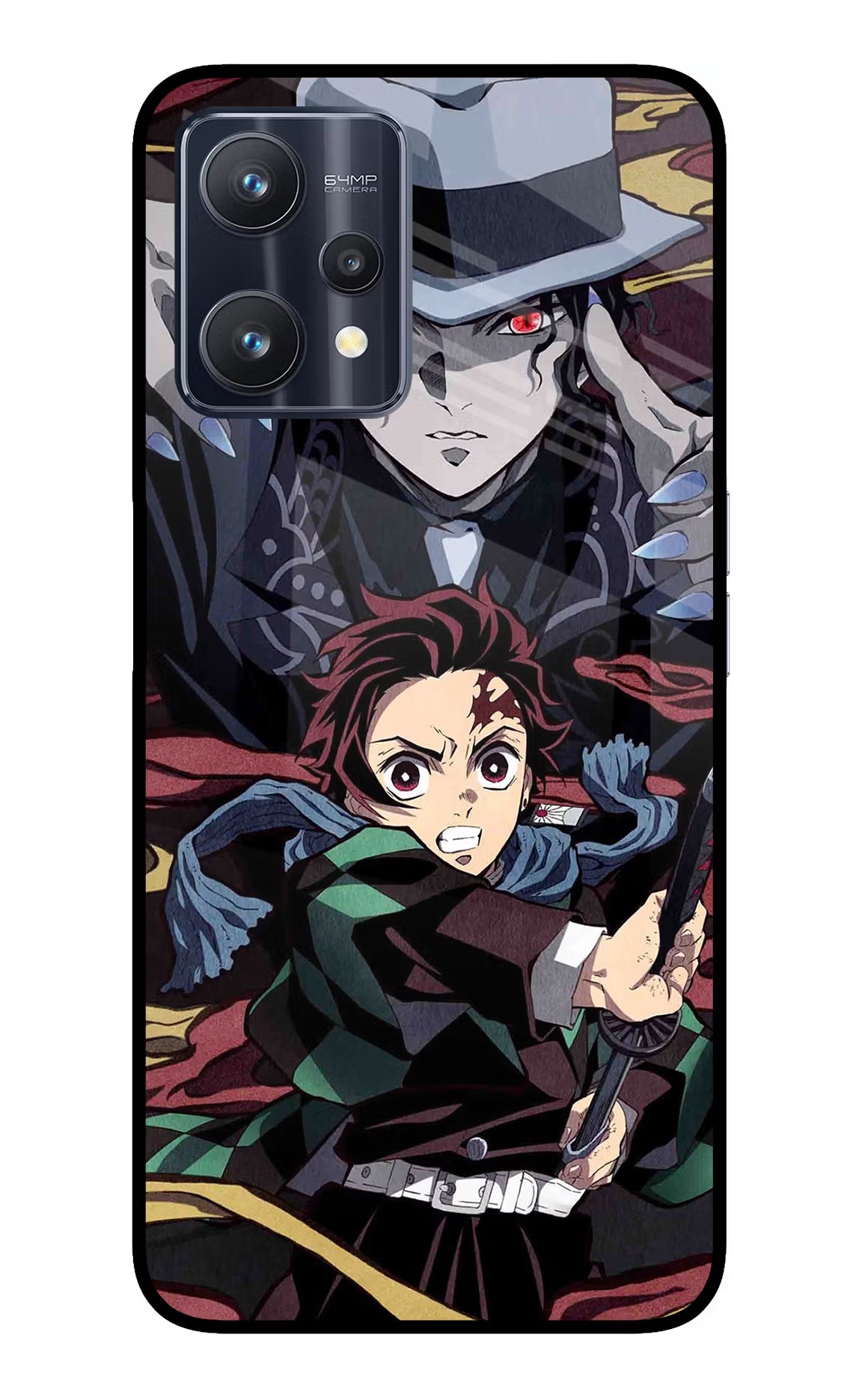 Demon Slayer Realme 9 Pro 5G Glass Case Back Cover by Casekaro