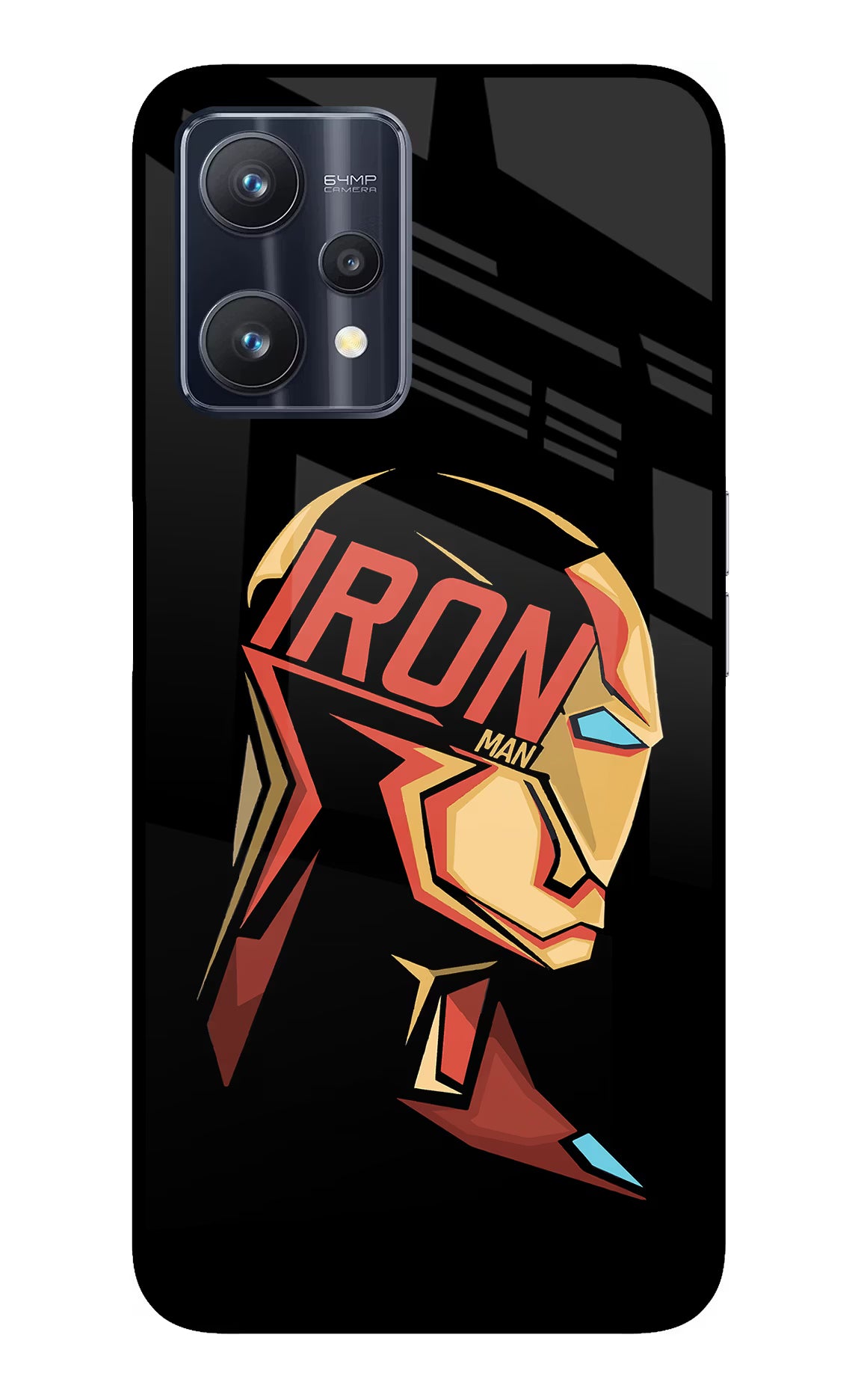 IronMan Realme 9 Pro 5G Glass Case Back Cover by Casekaro