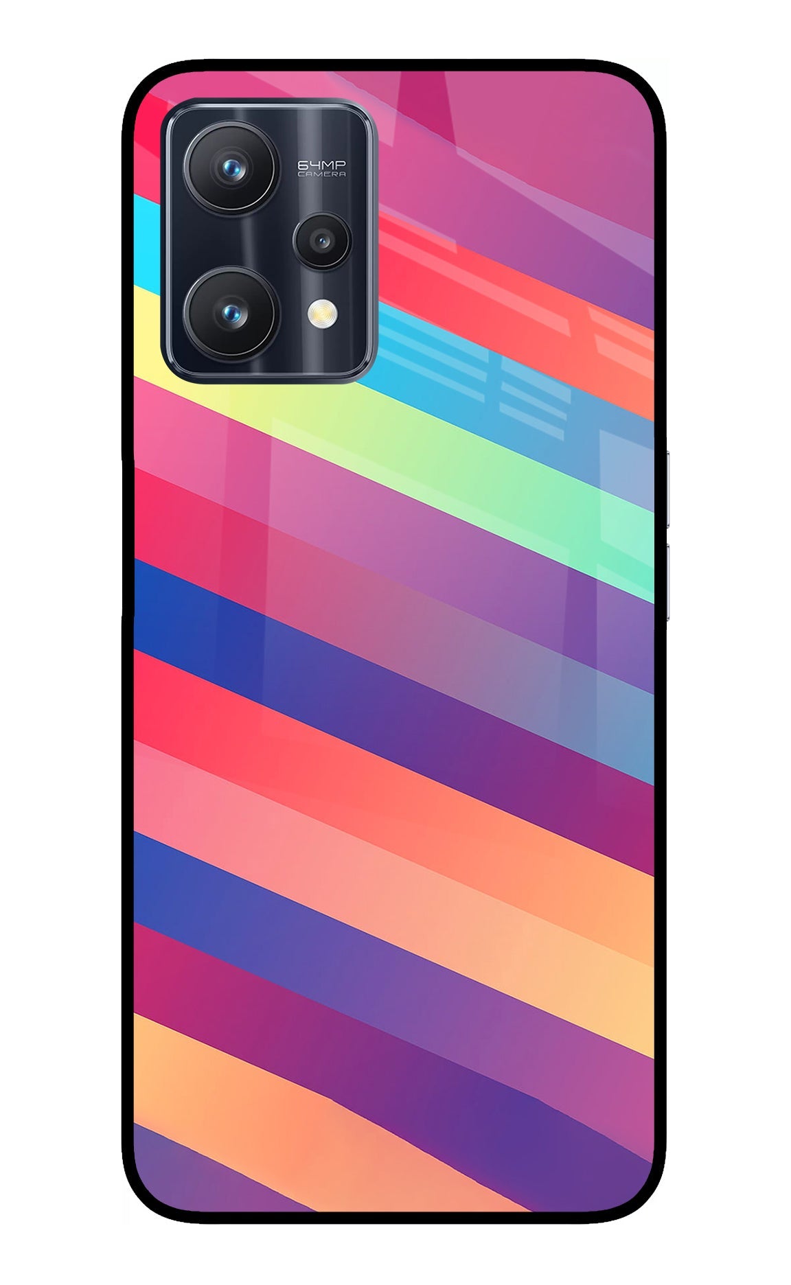 Stripes color Realme 9 Pro 5G Back Cover