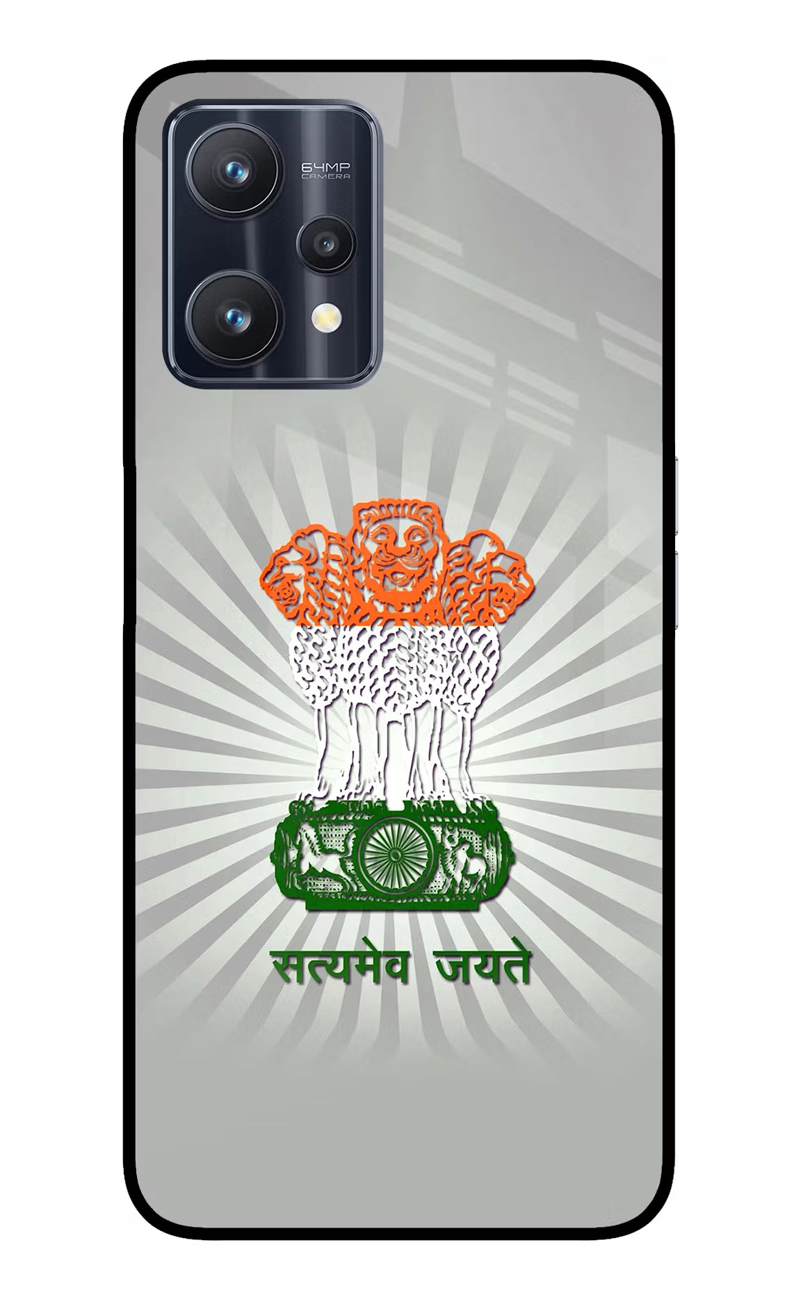 Satyamev Jayate Art Realme 9 Pro 5G Glass Case