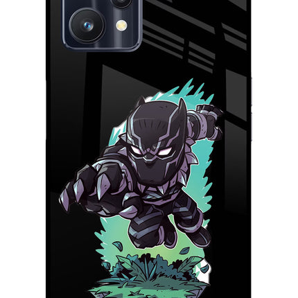 Black Panther Realme 9 Pro 5G Glass Case