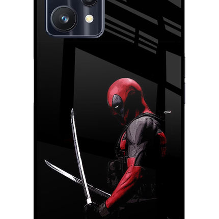 Deadpool Realme 9 Pro 5G Glass Case Back Cover by Casekaro