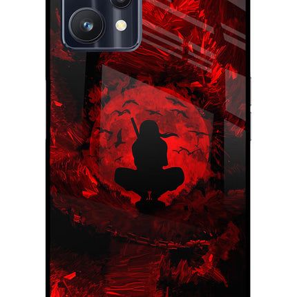 Itachi Uchiha Realme 9 Pro 5G Glass Case Back Cover by Casekaro