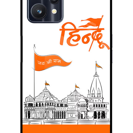 Jai Shree Ram Hindu Realme 9 Pro 5G Glass Case Back Cover by Casekaro