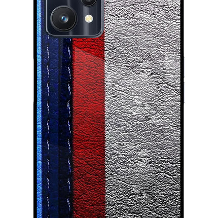 BMW Stripes Realme 9 Pro 5G Glass Case