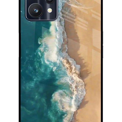 Ocean Beach Realme 9 Pro 5G Glass Case