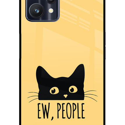 Ew People Catitude Realme 9 Pro 5G Glass Case
