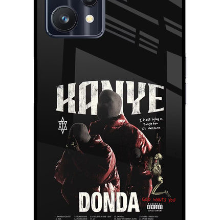 Donda Kanye West Realme 9 Pro 5G Glass Case