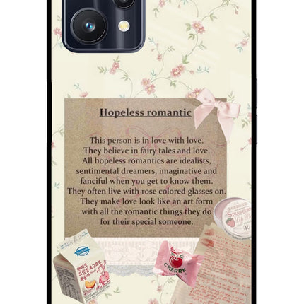 Hopeless Romantic Realme 9 Pro 5G Glass Case