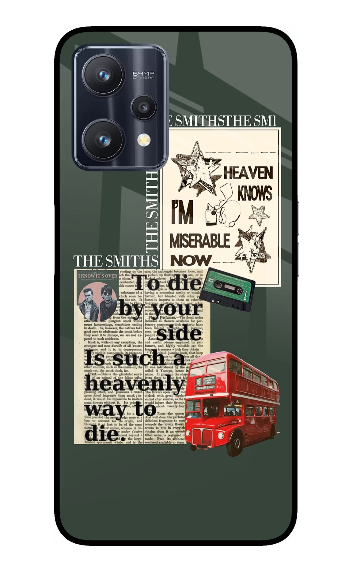 The Smiths Realme 9 Pro 5G Glass Case Back Cover by Casekaro