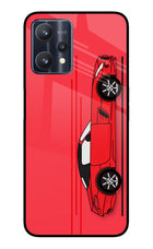 Red Velocity Realme 9 Pro 5G Glass Case