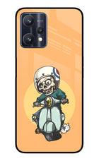 Undead Biker Realme 9 Pro 5G Glass Case