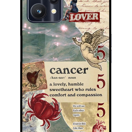 Cancer Zodiac Realme 9 Pro 5G Glass Case