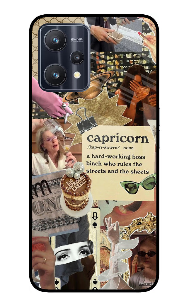 Capricorn Zodiac Realme 9 Pro 5G Glass Case