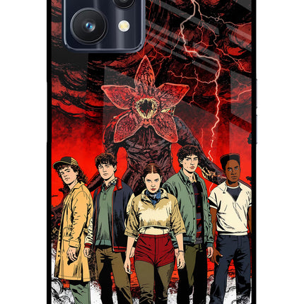 Ordinary Things Characters Realme 9 Pro 5G Glass Case