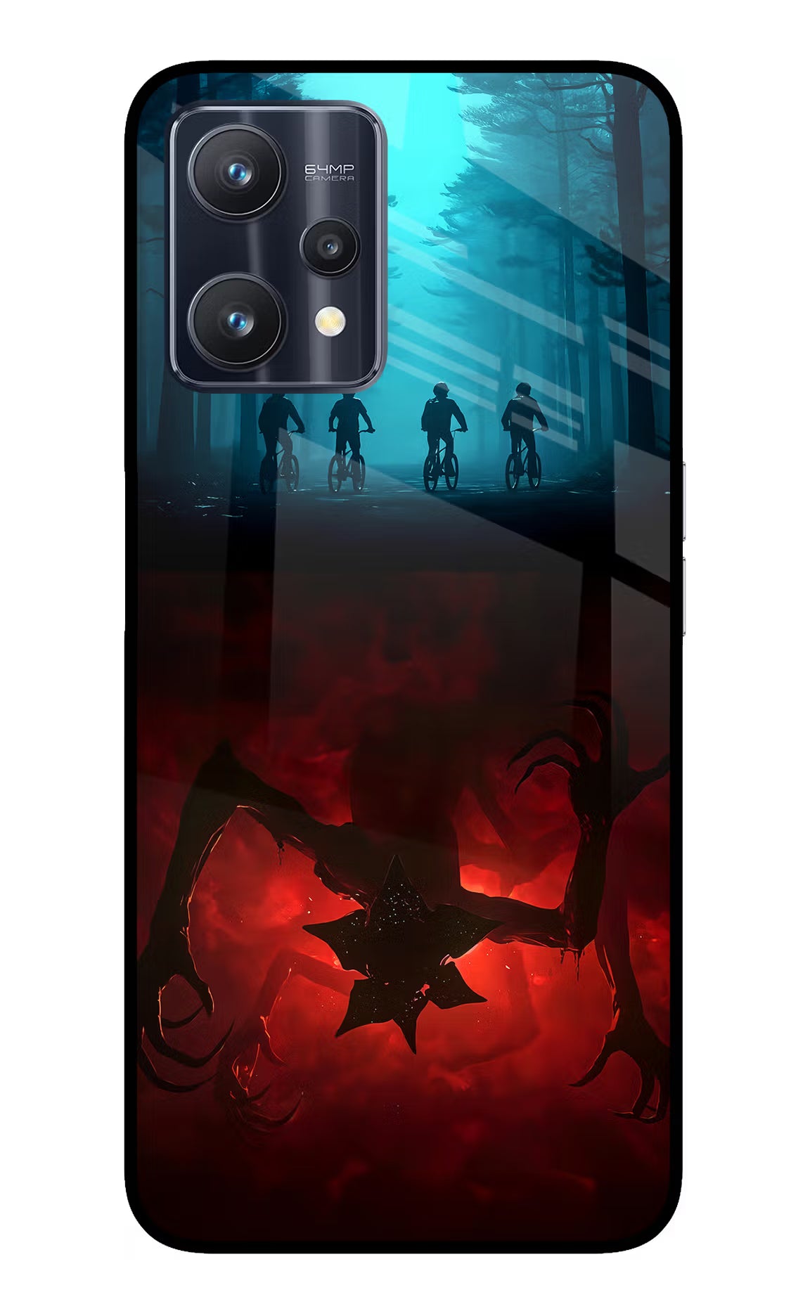 Ordinary Things Downside Up Realme 9 Pro 5G Glass Case Back Cover by Casekaro