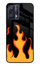 Fired Up – Black Realme 9 Pro 5G Glass Case