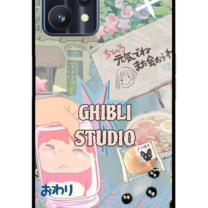 Studio Ghibli Realme 9 Pro 5G Glass Case