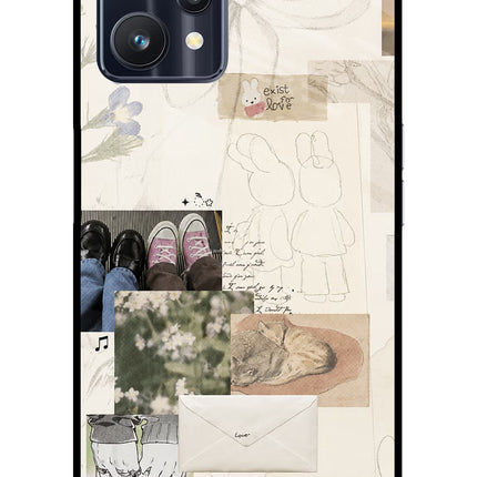 Soft Aesthetic Realme 9 Pro 5G Glass Case