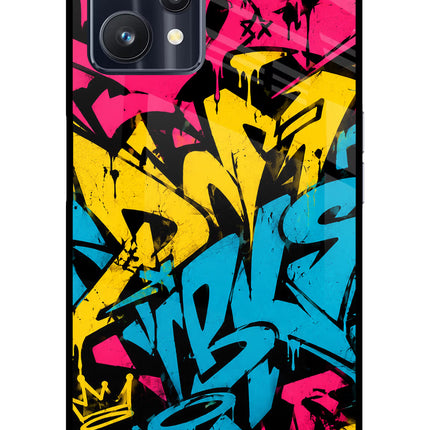 Graffiti Vibe Realme 9 Pro 5G Glass Case