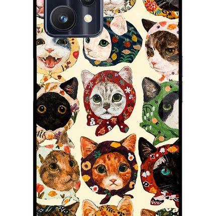 Cool Cat Realme 9 Pro 5G Glass Case