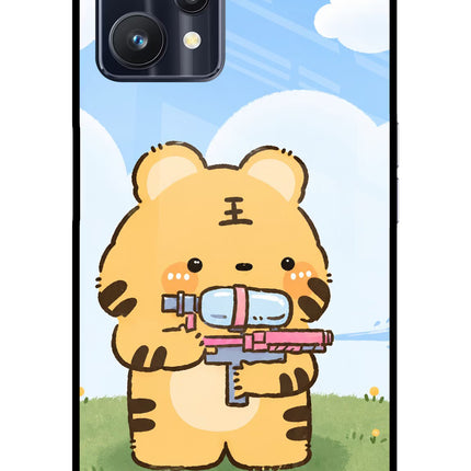 Tiger Treat Realme 9 Pro 5G Glass Case