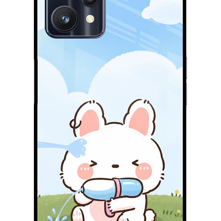 Bunny Treat Realme 9 Pro 5G Glass Case