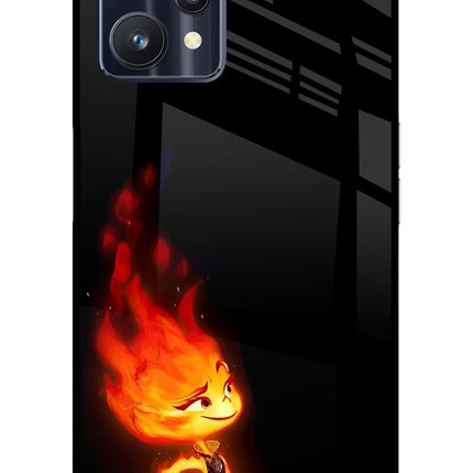 Ember Flame Realme 9 Pro 5G Glass Case