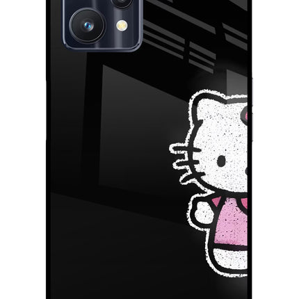 Kitty Charm Realme 9 Pro 5G Glass Case