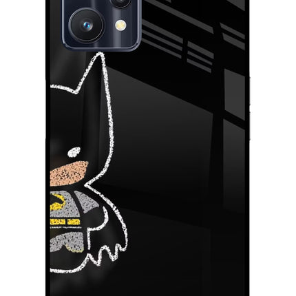 Bat Kitty Realme 9 Pro 5G Glass Case