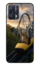 Rollercoaster Dog Realme 9 Pro 5G Glass Case