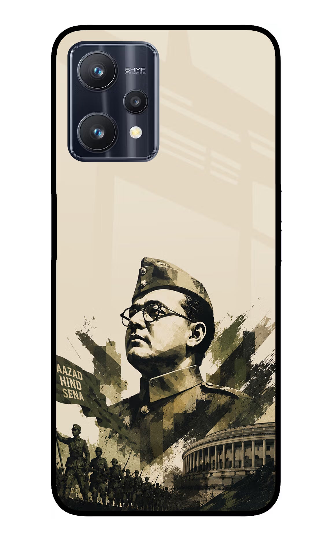 Netaji Rising Realme 9 Pro 5G Glass Case