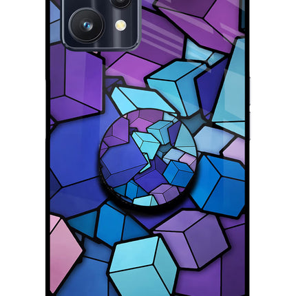 Cubic Abstract Realme 9 Pro 5G Pop Case by Casekaro