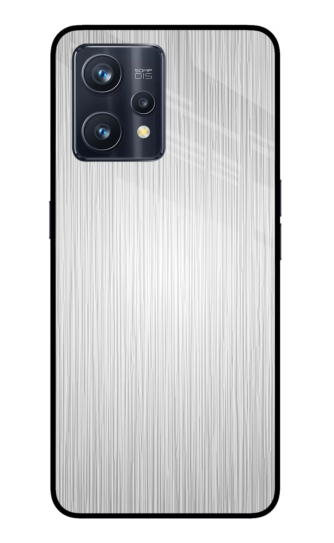 Wooden Grey Texture Realme 9 Pro+ 5G Glass Case Back Cover by Casekaro