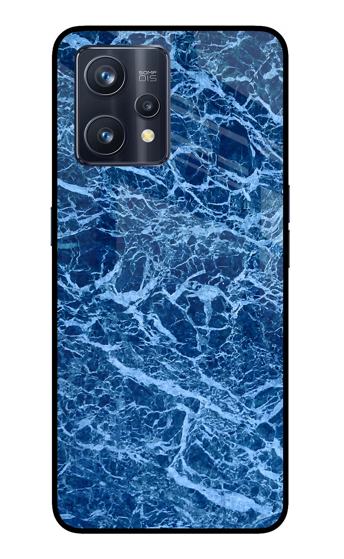Blue Marble Realme 9 Pro+ 5G Glass Case Back Cover by Casekaro