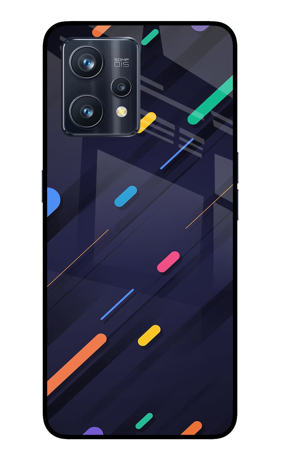 Abstract Design Realme 9 Pro+ 5G Glass Case