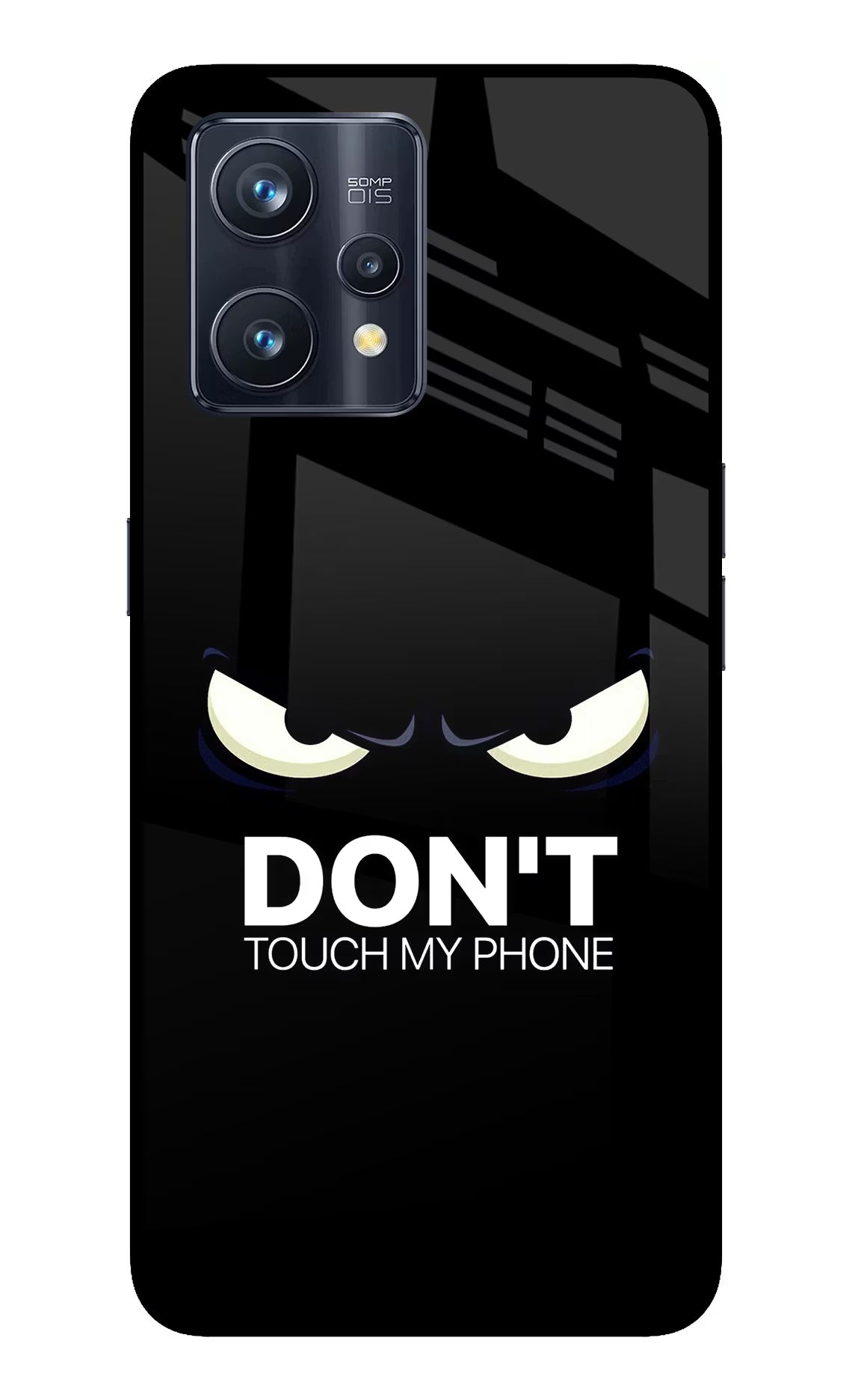 Don'T Touch My Phone Realme 9 Pro+ 5G Glass Case Back Cover by Casekaro