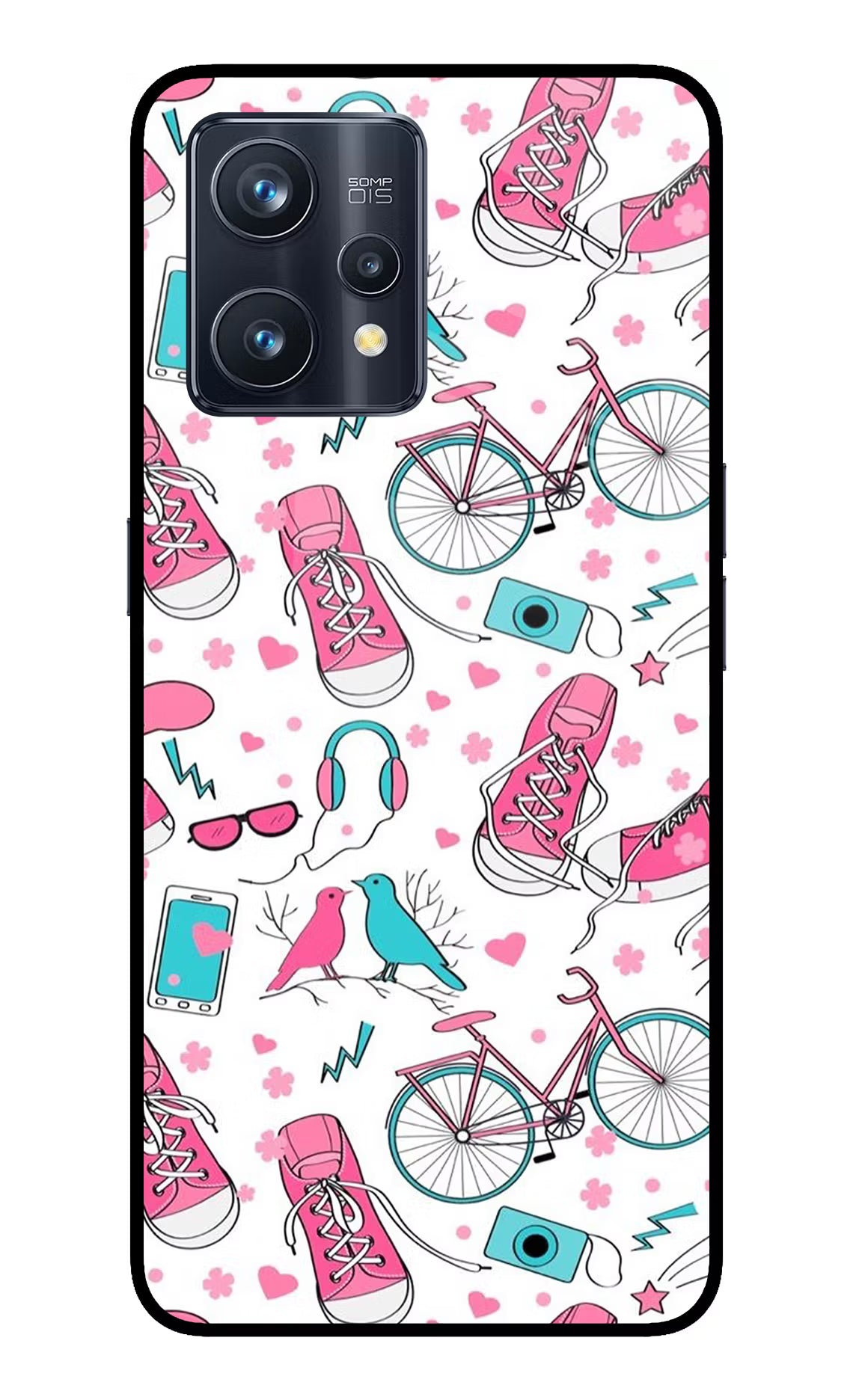 Artwork Realme 9 Pro+ 5G Glass Case Back Cover by Casekaro