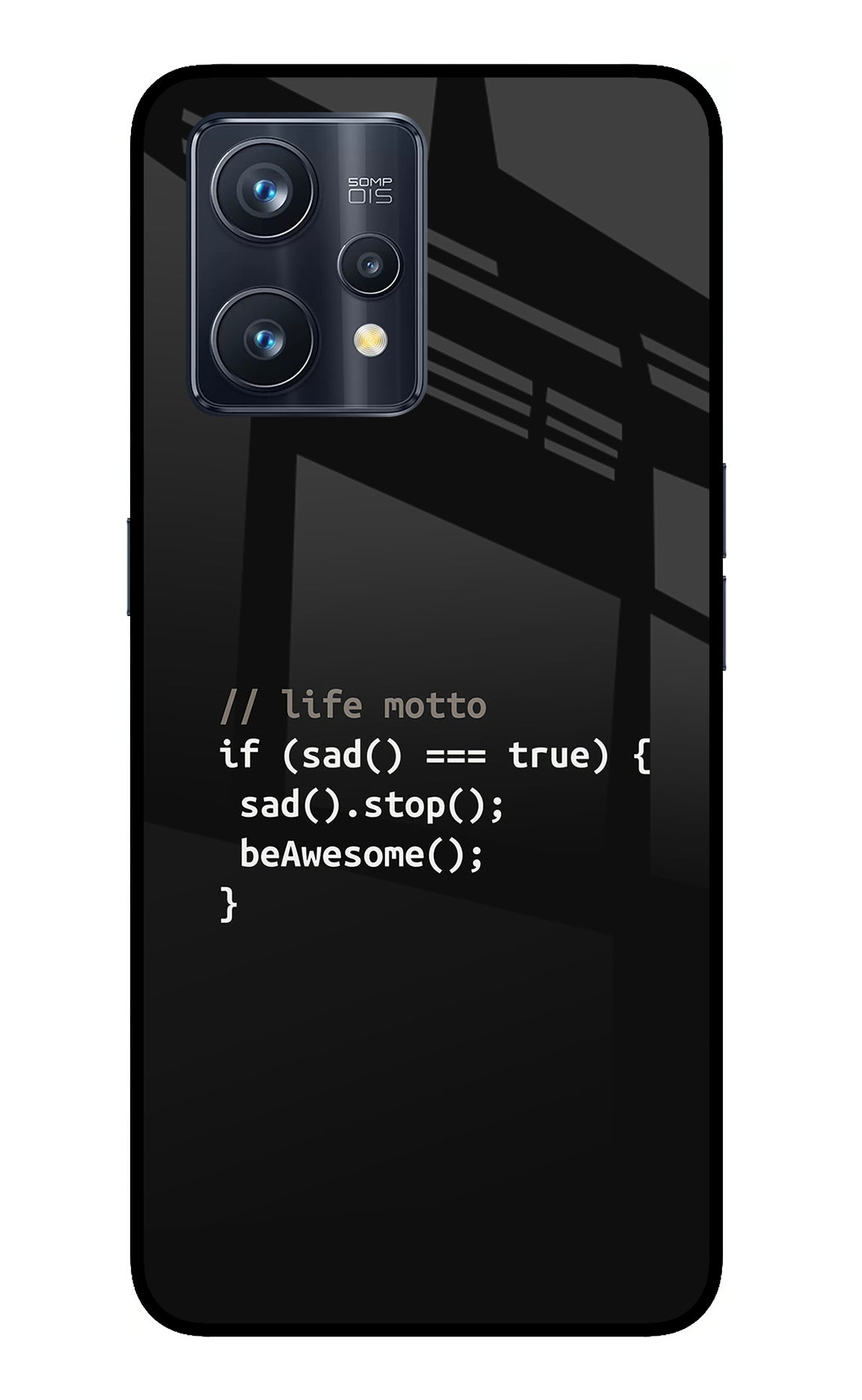 Life Motto Code Realme 9 Pro+ 5G Glass Case