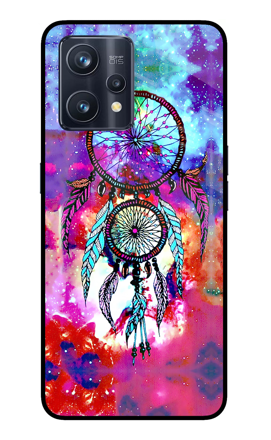 Dream Catcher Abstract Realme 9 Pro+ 5G Glass Case Back Cover by Casekaro