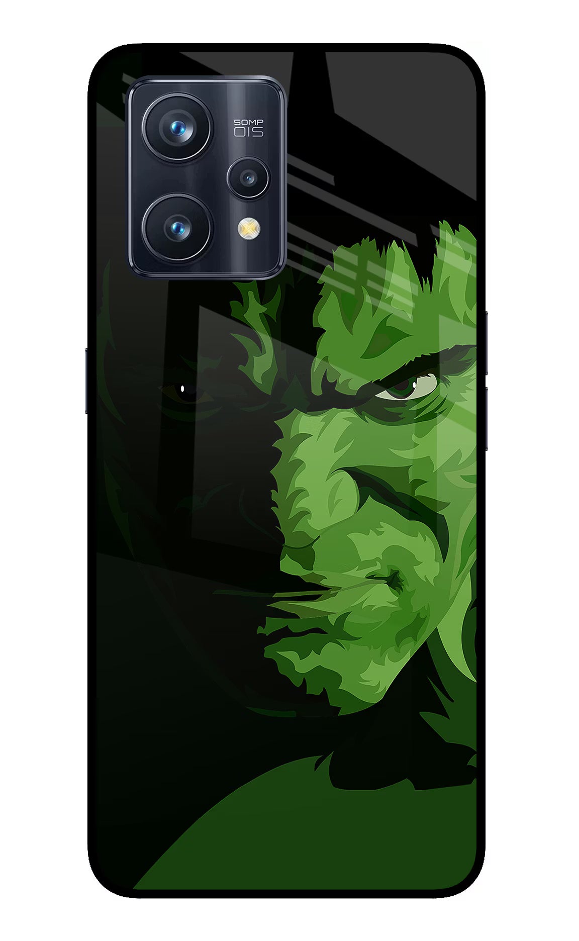 HULK Realme 9 Pro+ 5G Glass Case Back Cover by Casekaro
