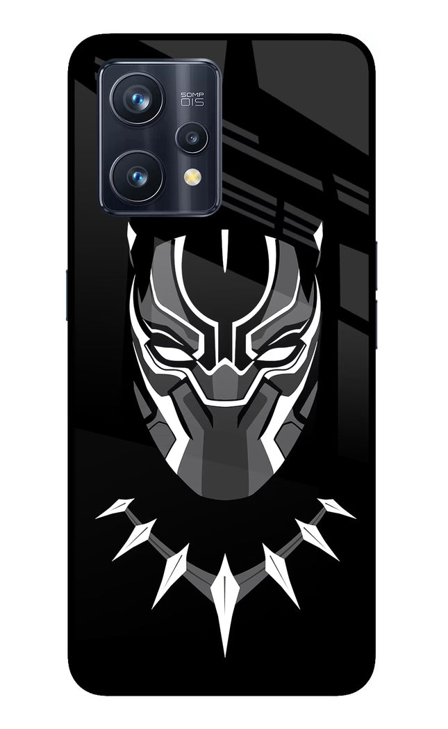 Black Panther Realme 9 Pro+ 5G Glass Case Back Cover by Casekaro