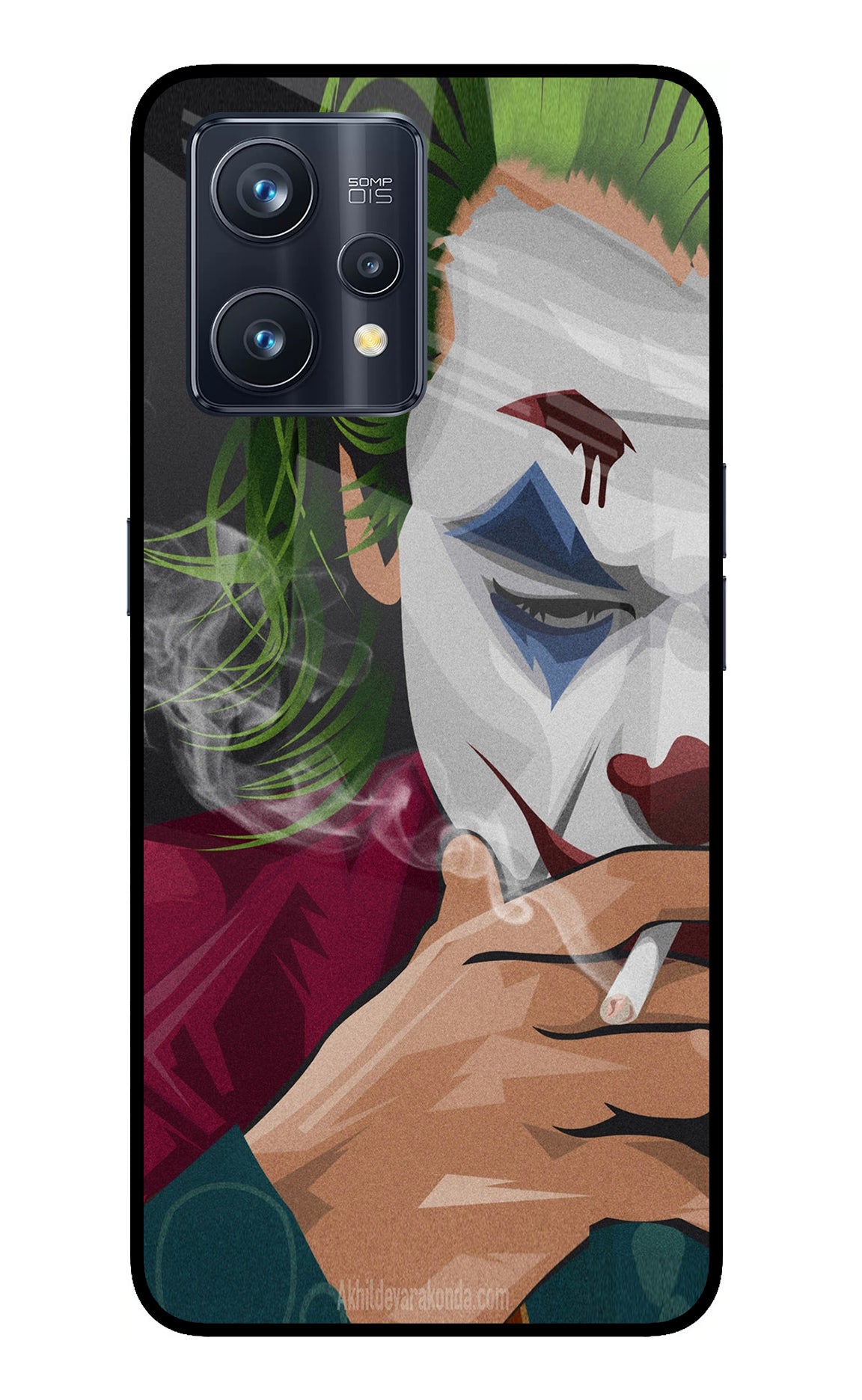 Joker Smoking Realme 9 Pro+ 5G Glass Case