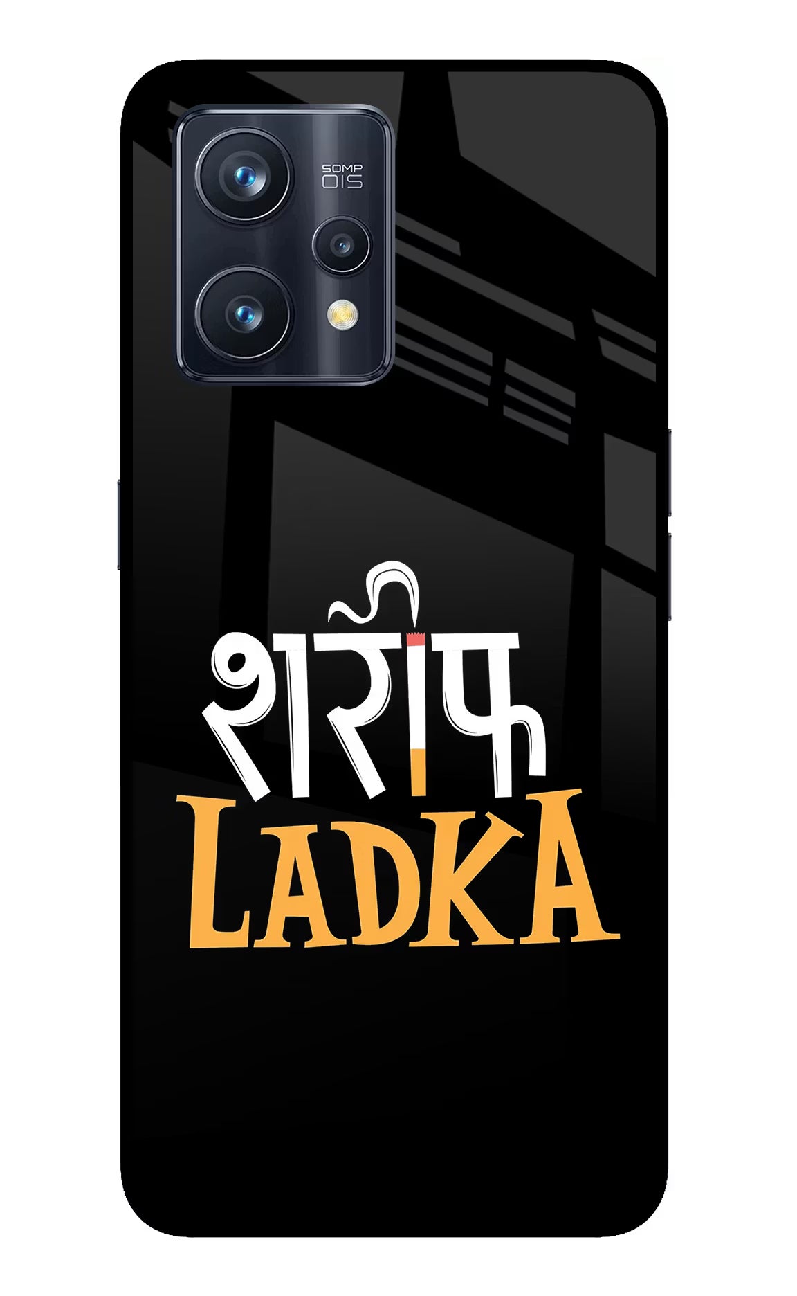 Shareef Ladka Realme 9 Pro+ 5G Glass Case Back Cover by Casekaro