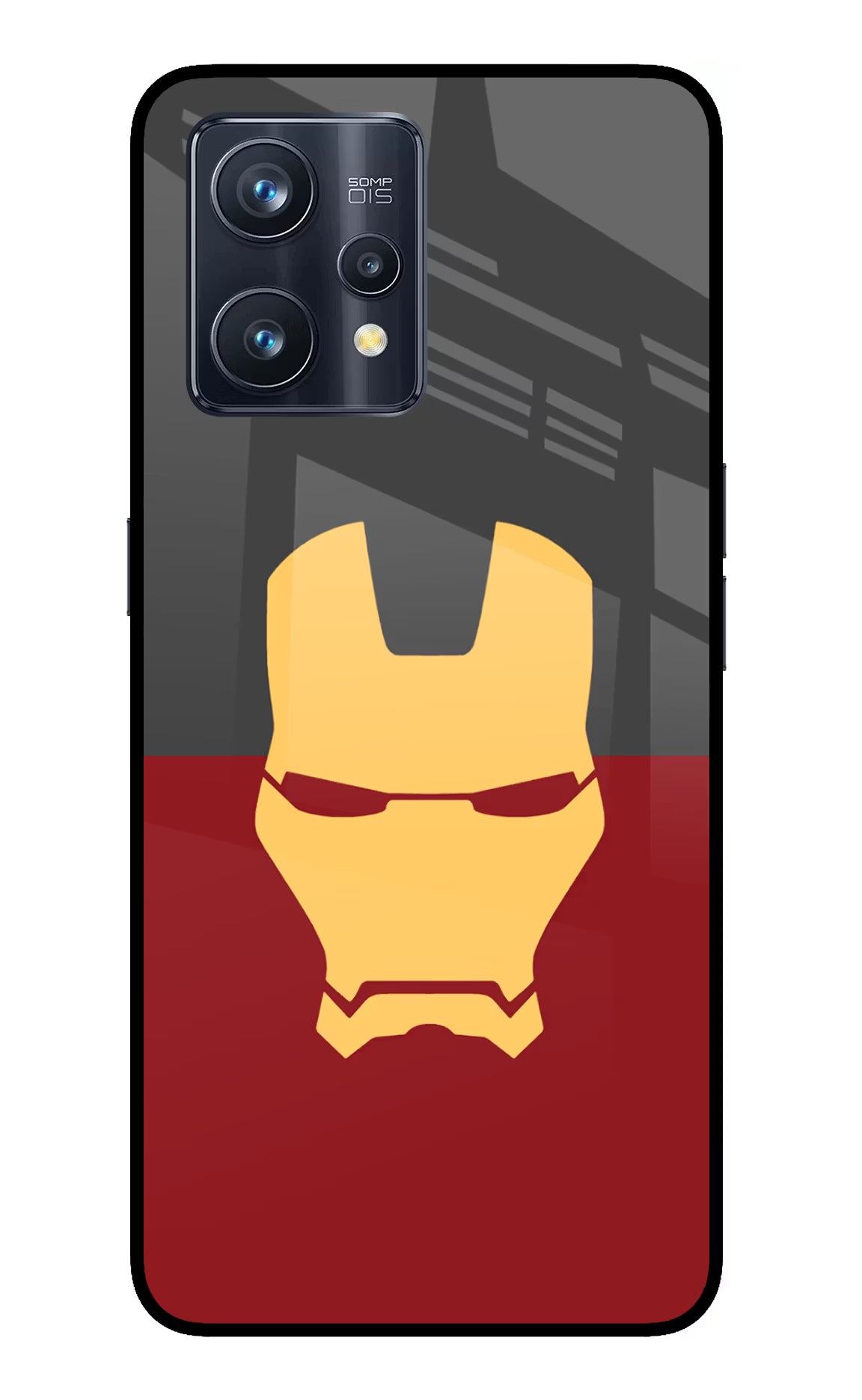 Ironman Realme 9 Pro+ 5G Glass Case Back Cover by Casekaro
