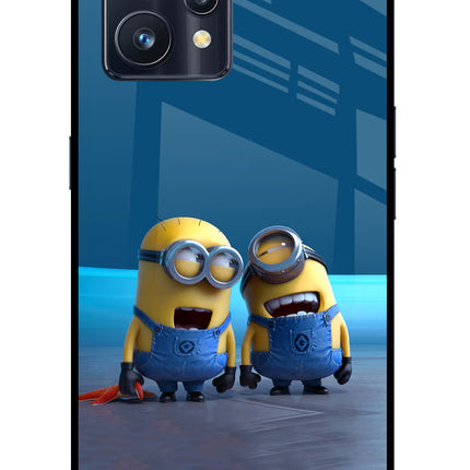Minion Laughing Realme 9 Pro+ 5G Glass Case