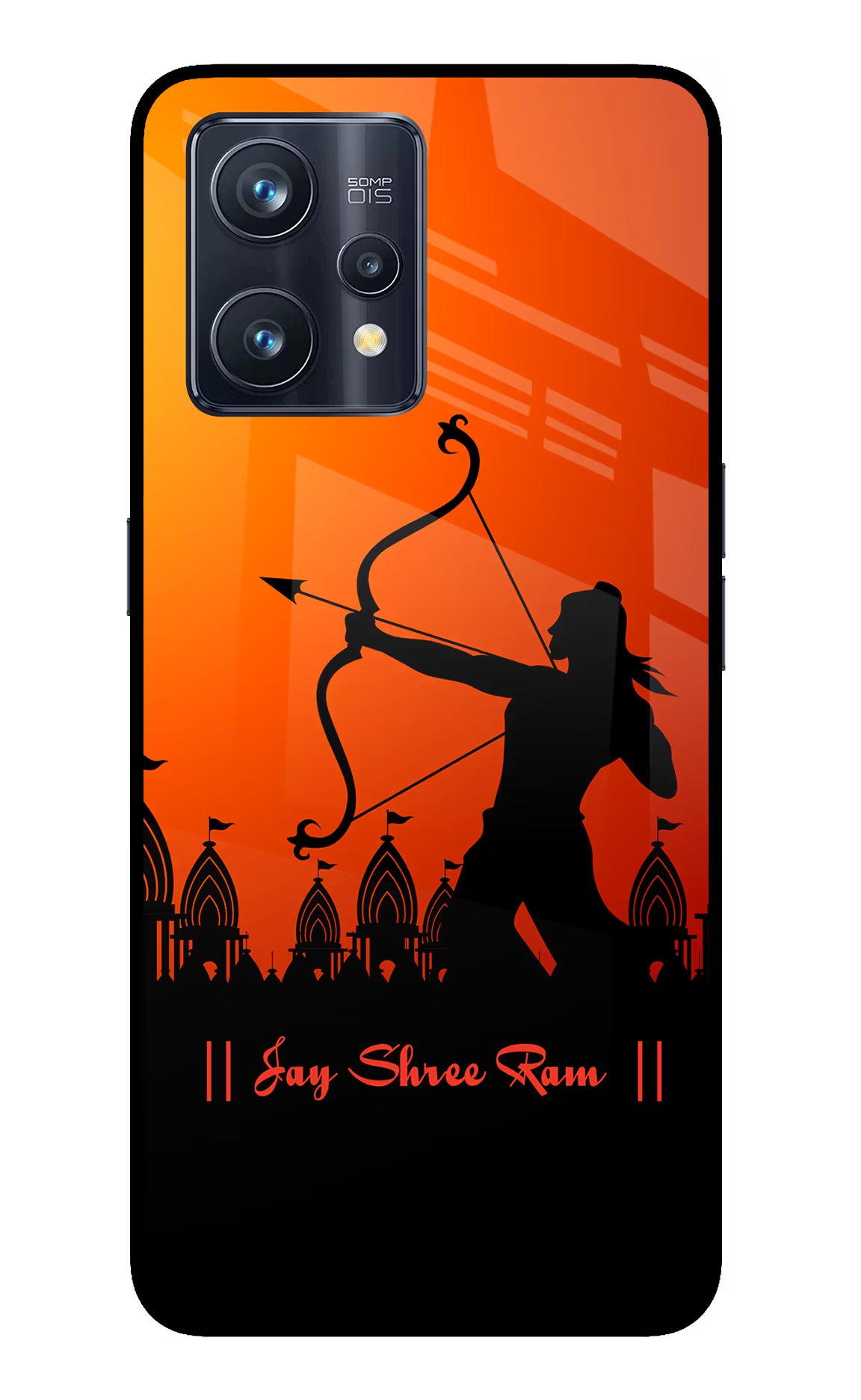 Lord Ram - 4 Realme 9 Pro+ 5G Glass Case Back Cover by Casekaro