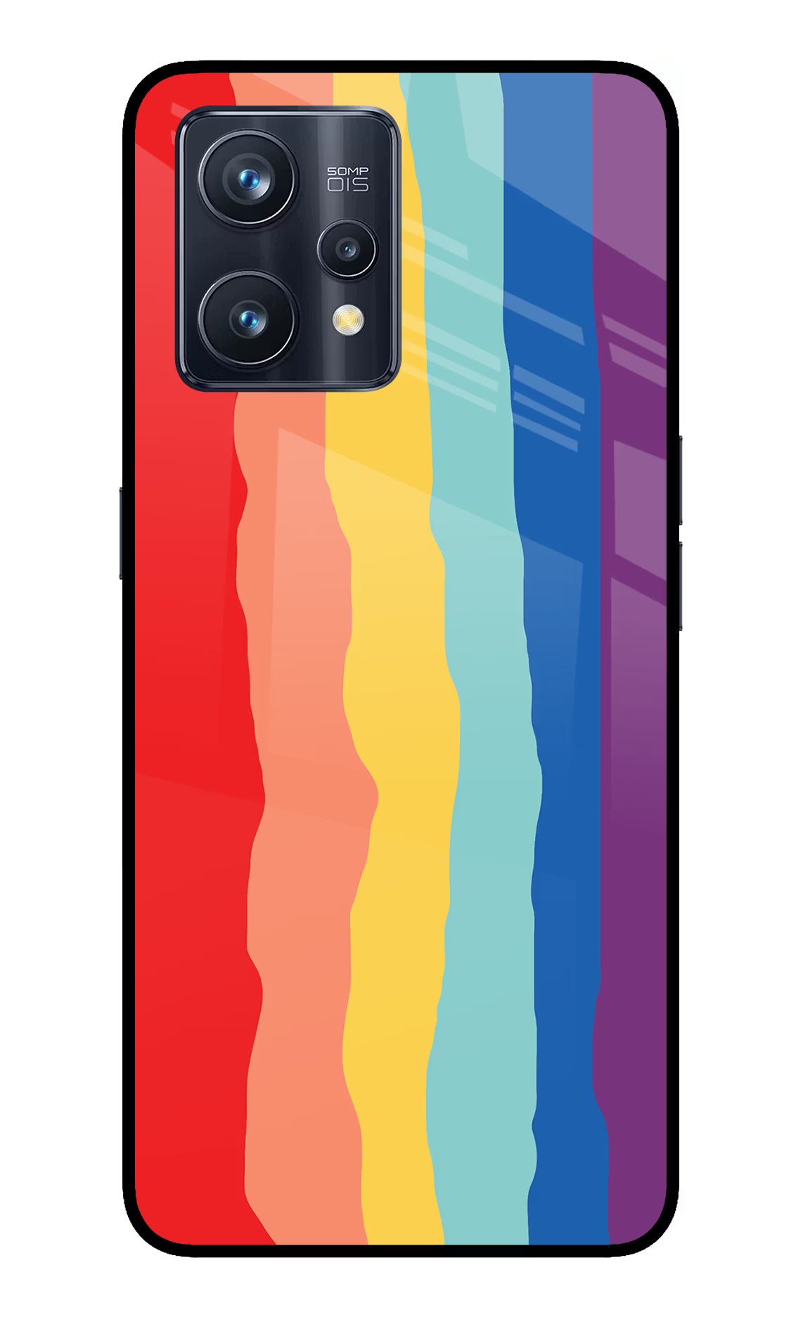 Rainbow Realme 9 Pro+ 5G Glass Case